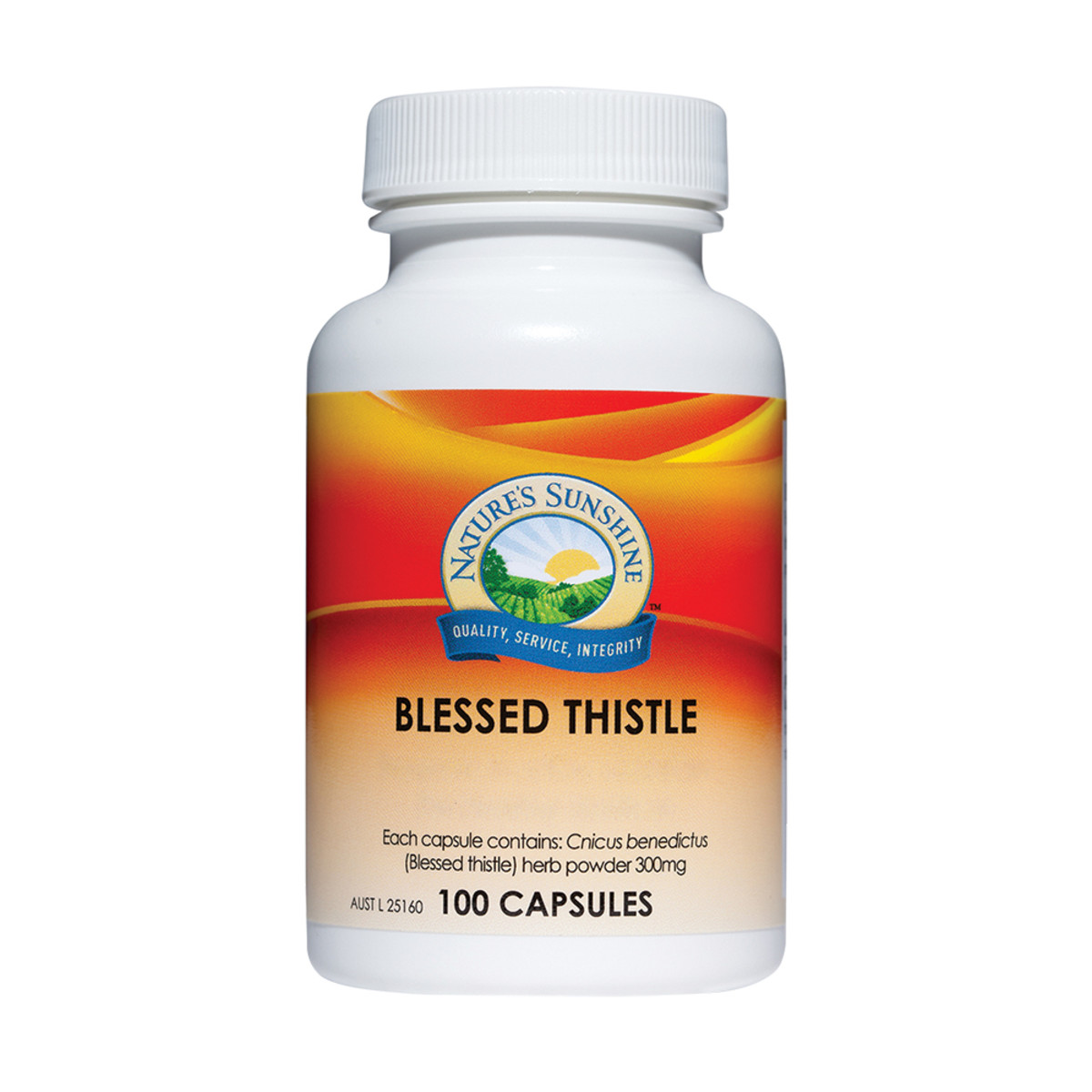 Nature’s Sunshine Blessed Thistle 300mg 100c