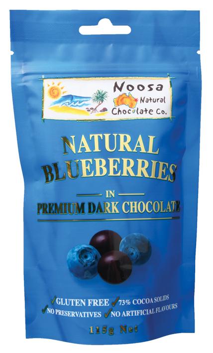 Noosa Naturals Blueberries in Dark Chocolate 115g