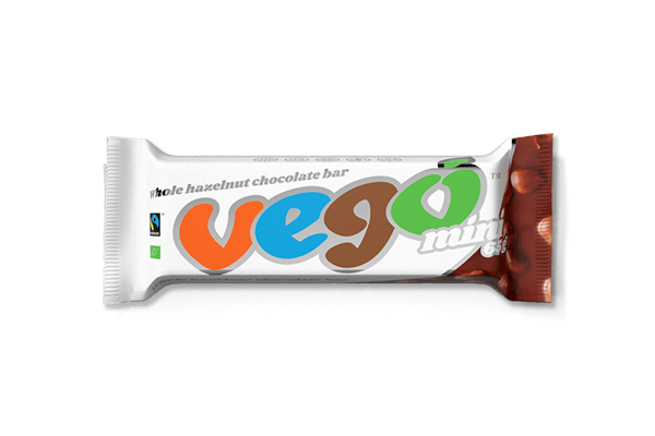 Vego Whole Hazelnut Chocolate Bar Mini 65g